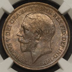 1919 George V Penny Obverse