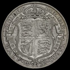 1925 George V Silver Half Crown Reverse