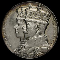 1935 George V Official Silver Jubilee Medal Obverse
