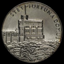 1935 George V Official Silver Jubilee Medal Reverse