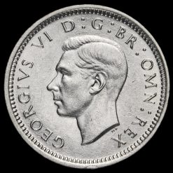 1943 George VI Silver Threepence Obverse