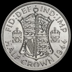 1944 George VI Silver Half Crown Reverse