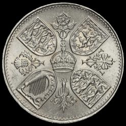 1953 Queen Elizabeth II Coronation Crown Reverse