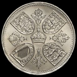 1953 Queen Elizabeth II Coronation Crown Reverse