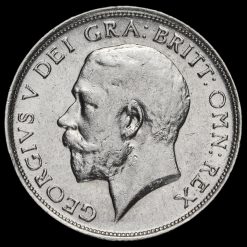 1918 George V Silver Shilling Obverse