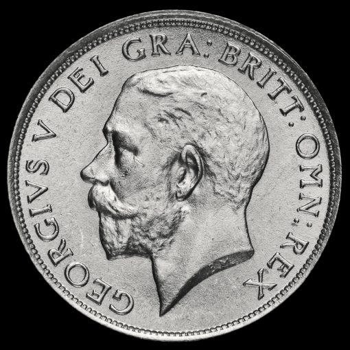 1920 George V Silver Shilling Obverse