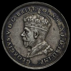 Australia 1927 George V Parliament House Silver Florin Obverse