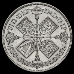 1930 George V Silver Florin Reverse