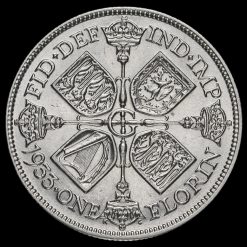 1933 George V Silver Florin Reverse