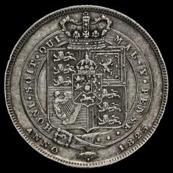 1825 George IV Silver Shilling Reverse