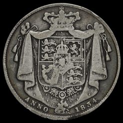 1834 William IV Milled Silver Half Crown Reverse