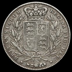 1844 Queen Victoria Young Head Silver Crown Reverse
