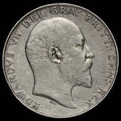 1904 Edward VII Silver Half Crown Obverse