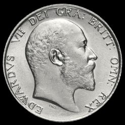 1907 Edward VII Silver Shilling Obverse