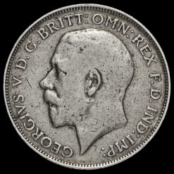 1911 George V Silver Florin Obverse