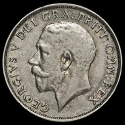 1912 George V silver Shilling Obverse