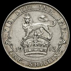 1912 George V silver Shilling Reverse