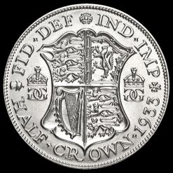 1933 George V Silver Half Crown Reverse