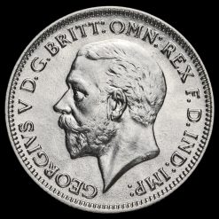 1935 George V Silver Sixpence Obverse