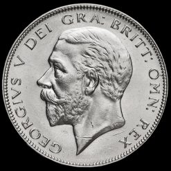 1936 George V Silver Half Crown Obverse