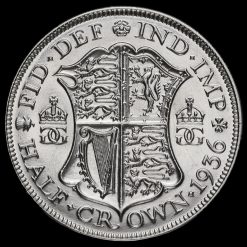 1936 George V Silver Half Crown Reverse