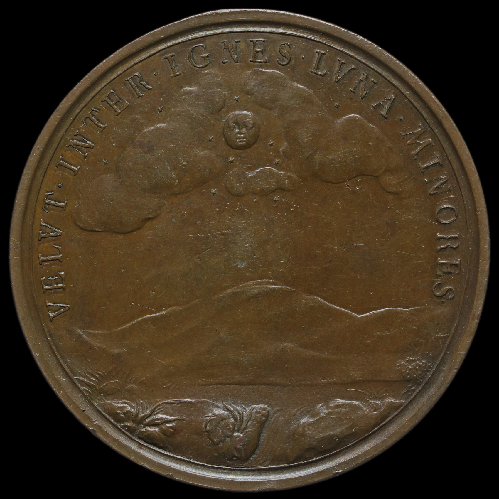 1690 Mary as Regent Large Bronze Medal