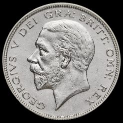 1936 George V Silver Half Crown Obverse