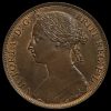 1893 Queen Victoria Bun Head Penny Obverse