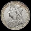 1896 Queen Victoria Veiled Head LX Crown Obverse