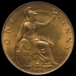 1904 Edward VII Penny Reverse