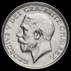 1912 George V silver Shilling Obverse