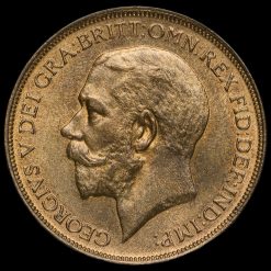 1912 H George V Penny Obverse