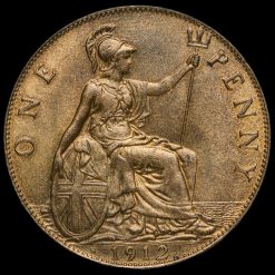 1912 H George V Penny Reverse