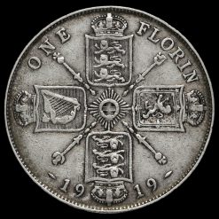 1919 George V Silver Florin Reverse