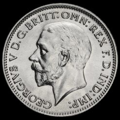 1935 George V Silver Sixpence Obverse