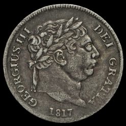 1817 George III Milled Silver Maundy Fourpence Obverse