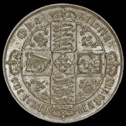 1872 Queen Victoria Gothic Florin Reverse