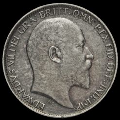 1902 Edward VII Silver Sixpence Obverse