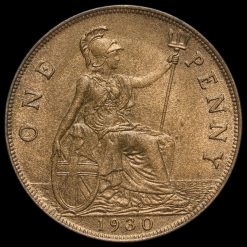 1930 George V Penny Reverse