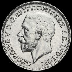 1932 George V Silver Sixpence Obverse
