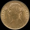 1889 Queen Victoria Bun Head Penny Obverse