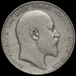 1904 Edward VII Silver Half Crown Obverse