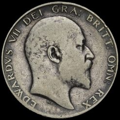 1904 Edward VII Silver Half Crown Obverse