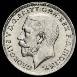 1920 George V Silver Threepence Obverse