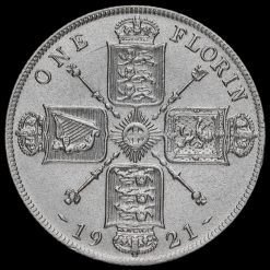 1921 George V Silver Florin Reverse
