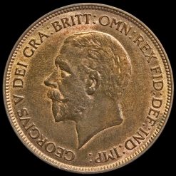 1930 George V Penny Obverse