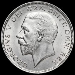 1932 George V Silver Half Crown Obverse