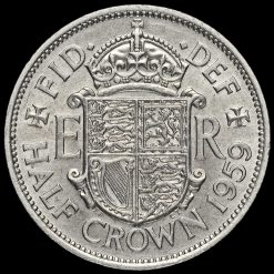 1959 Queen Elizabeth II Half Crown Reverse
