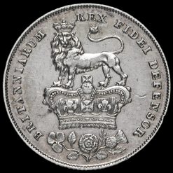 1826 George IV Milled Silver Shilling Reverse