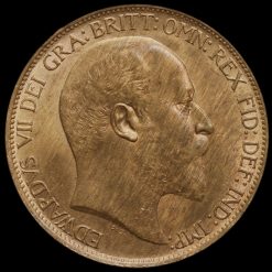 1904 Edward VII Halfpenny Obverse